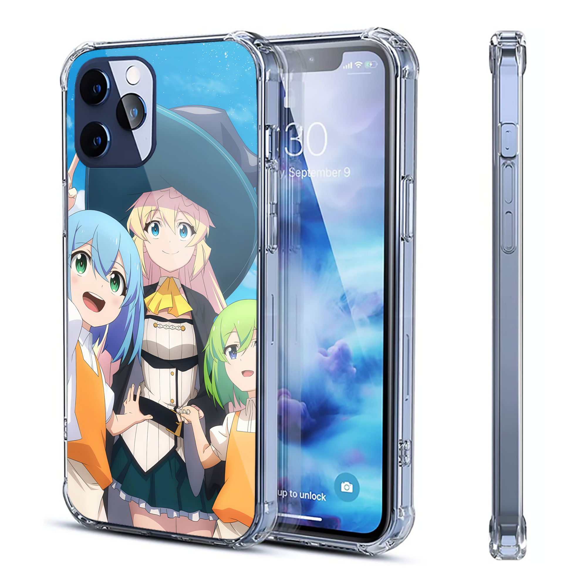 （画像用） 転スラ Regarding Reincarnated to Slime 【iPhone 12シリーズ対応】透明スマホケース（クリアソフトケース）